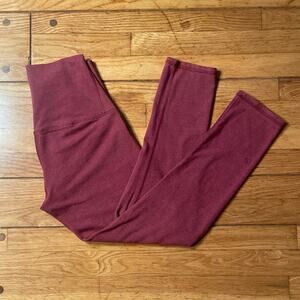 Lululemon Wunder Under Crop Cotton Roll Down